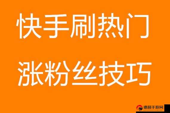 快手主播怎么增加粉丝数量，掌握这些技巧，成为快手人气王